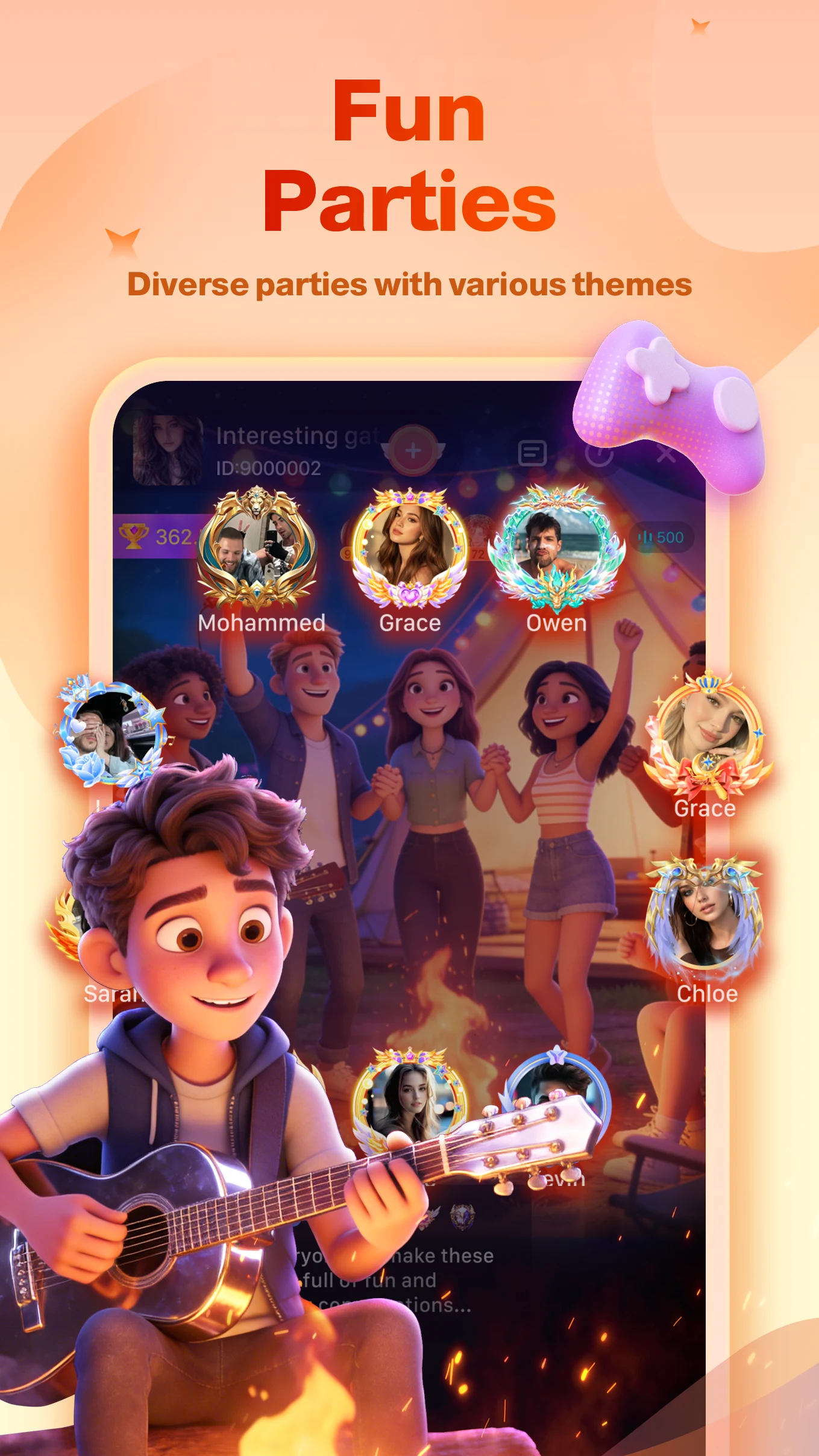 UMNOW - Party & Voice Chat screenshot